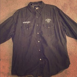 Wrangler/Jack Daniels Western shirt